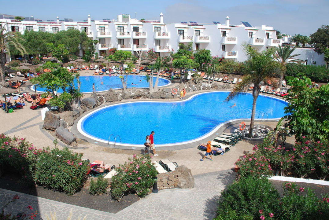 Blick vom Appartement im 2. Obergeschoss allsun App.-Hotel Albatros