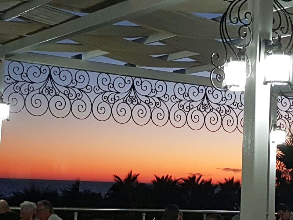 Ausblick beim Abendessen Seaden Sea Planet Resort & Spa