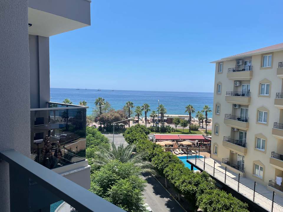 Ausblick Hotel Kleopatra Dreams Beach