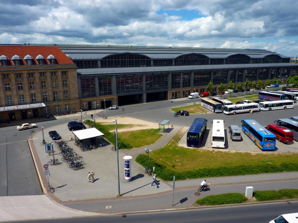 Der Ausblick Victor's Residenz Hotel Leipzig