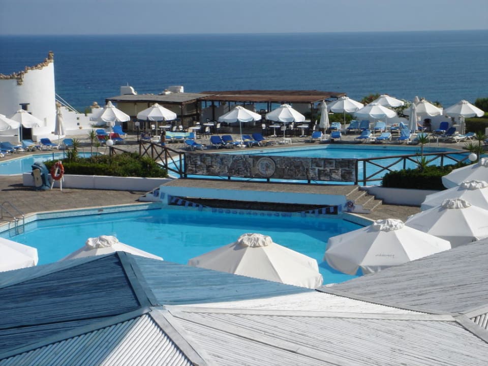 Pool- und Meerblick Mitsis Cretan Village