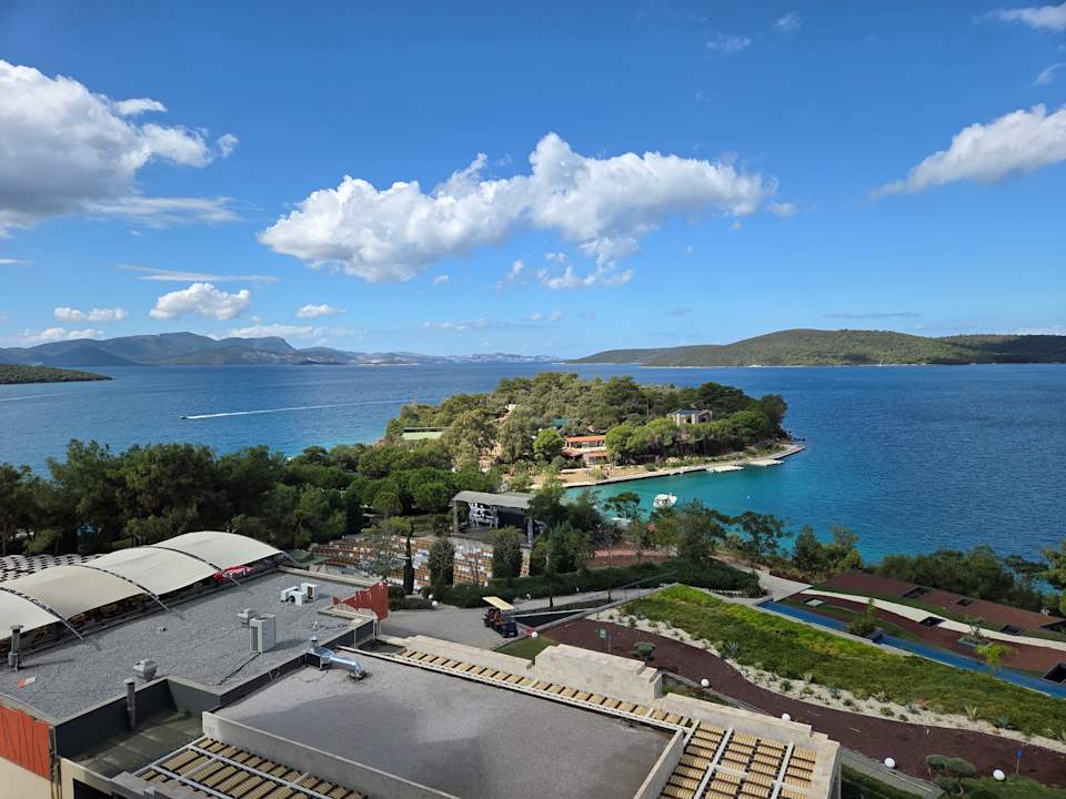 Ausblick La Blanche Island Bodrum
