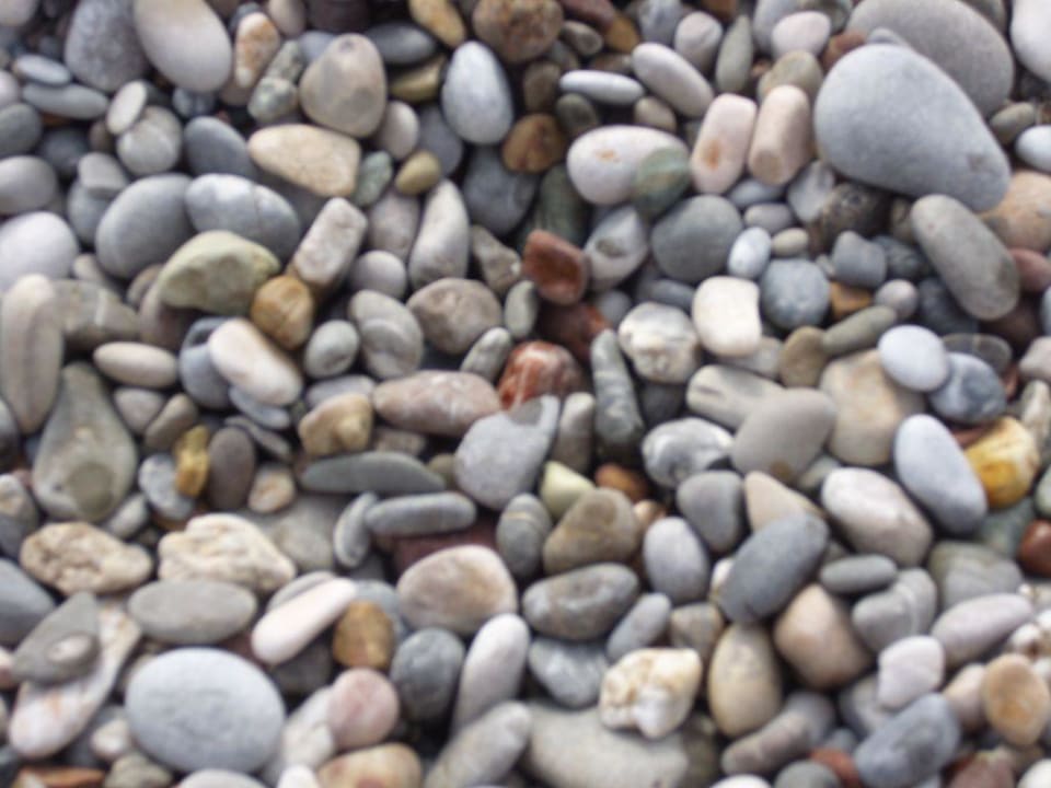 Strand leider nur Kies Perre Delta Hotel