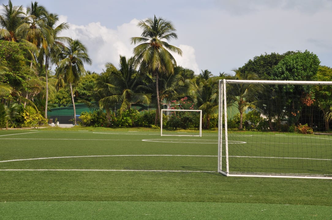 Fußballplatz Kuramathi Maldives