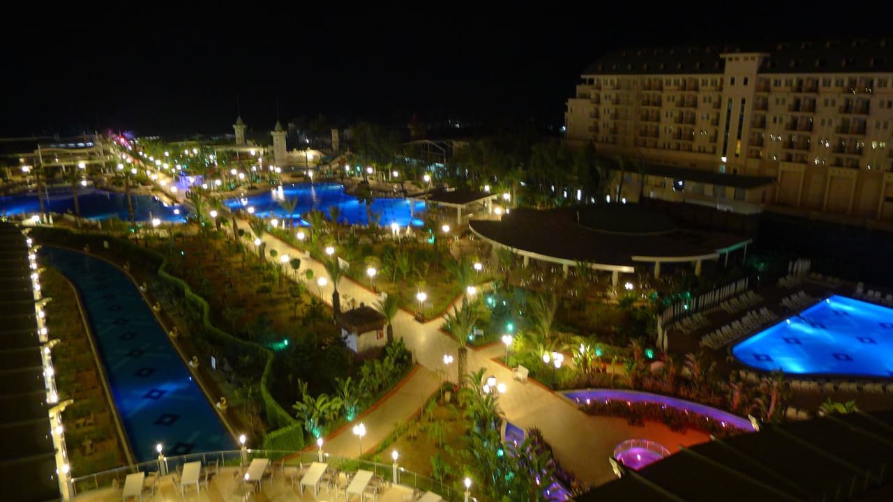 Blick vom Balkon Hotel Delphin Imperial
