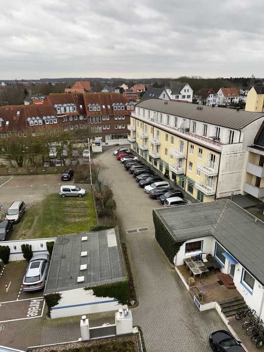 Ausblick Strandhotel Duhnen / Aparthotel Kamp
