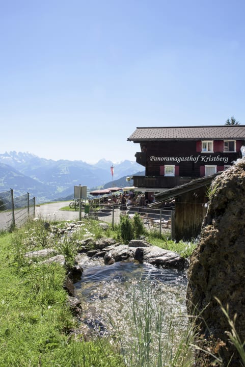 Außenansicht Panoramagasthof Kristberg