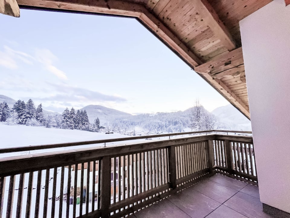 Ausblick Glüxplatzl - Appartements am Wald