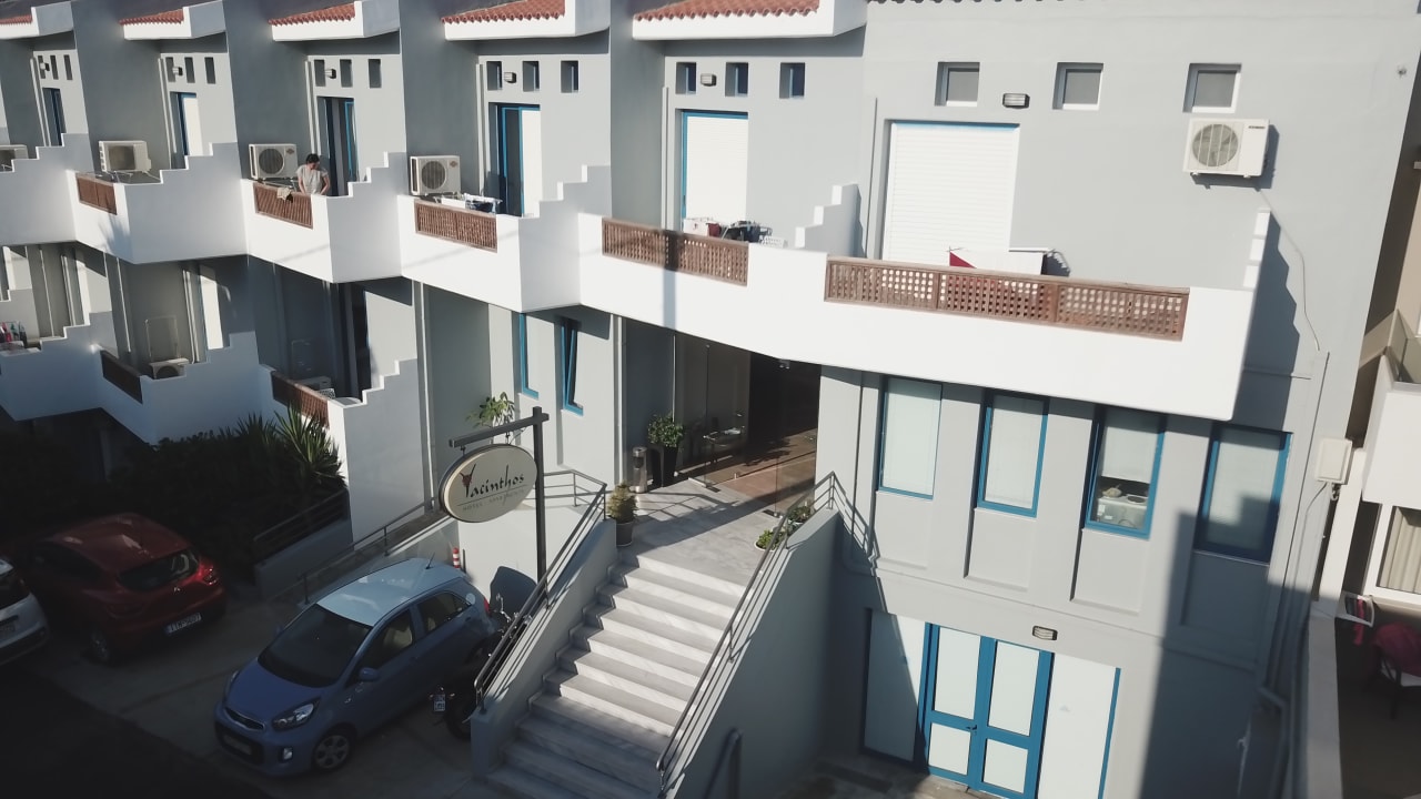 Außenansicht Hotel Yacinthos