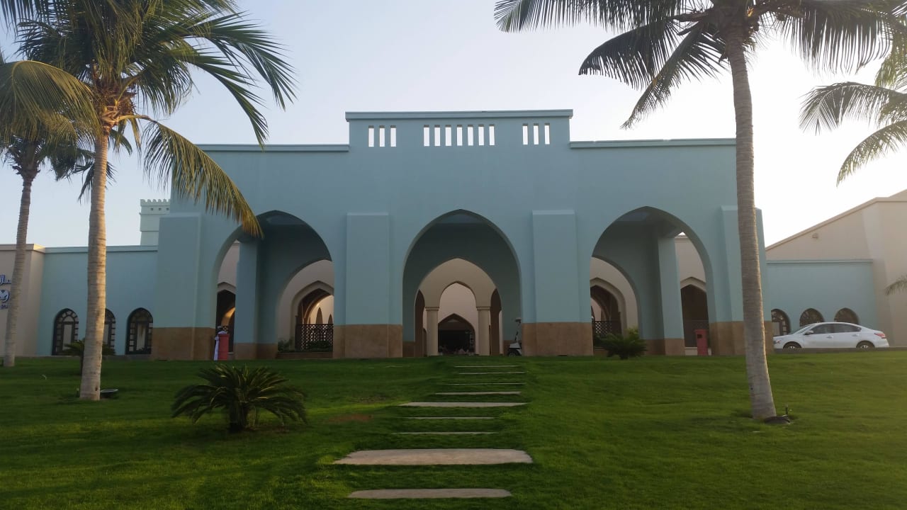 Hoteleingang Salalah Rotana Resort