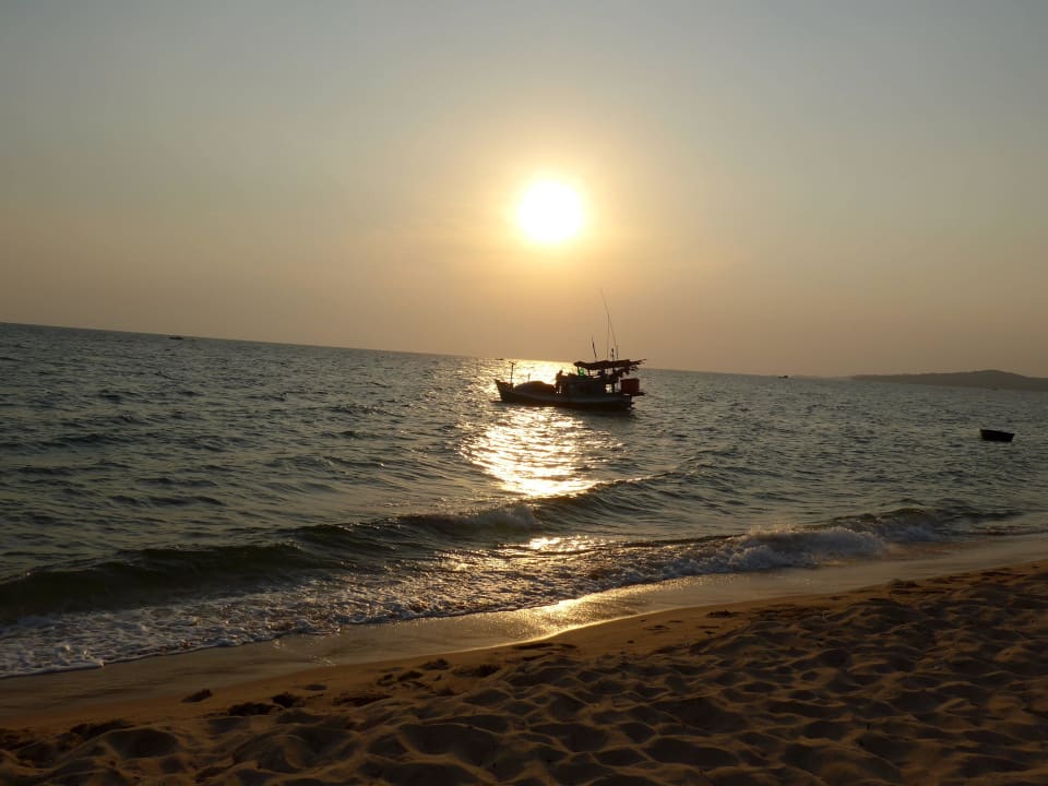 Mal so und mal so, aber immer Abends Ong Lang Village Resort