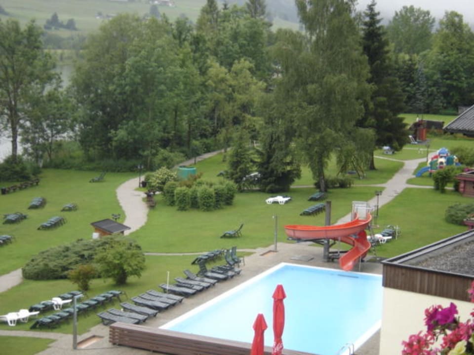 Außenpoolanlage Hotel Bellevue am See
