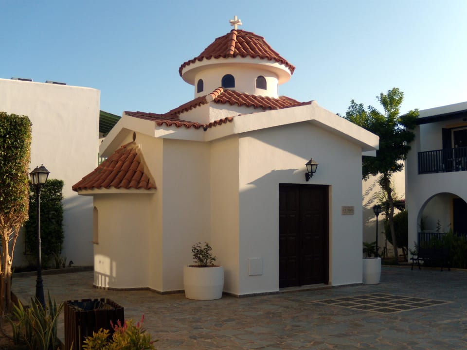 Die kleine Kirche im Kefalose Village Kefalos Beach Holiday Village