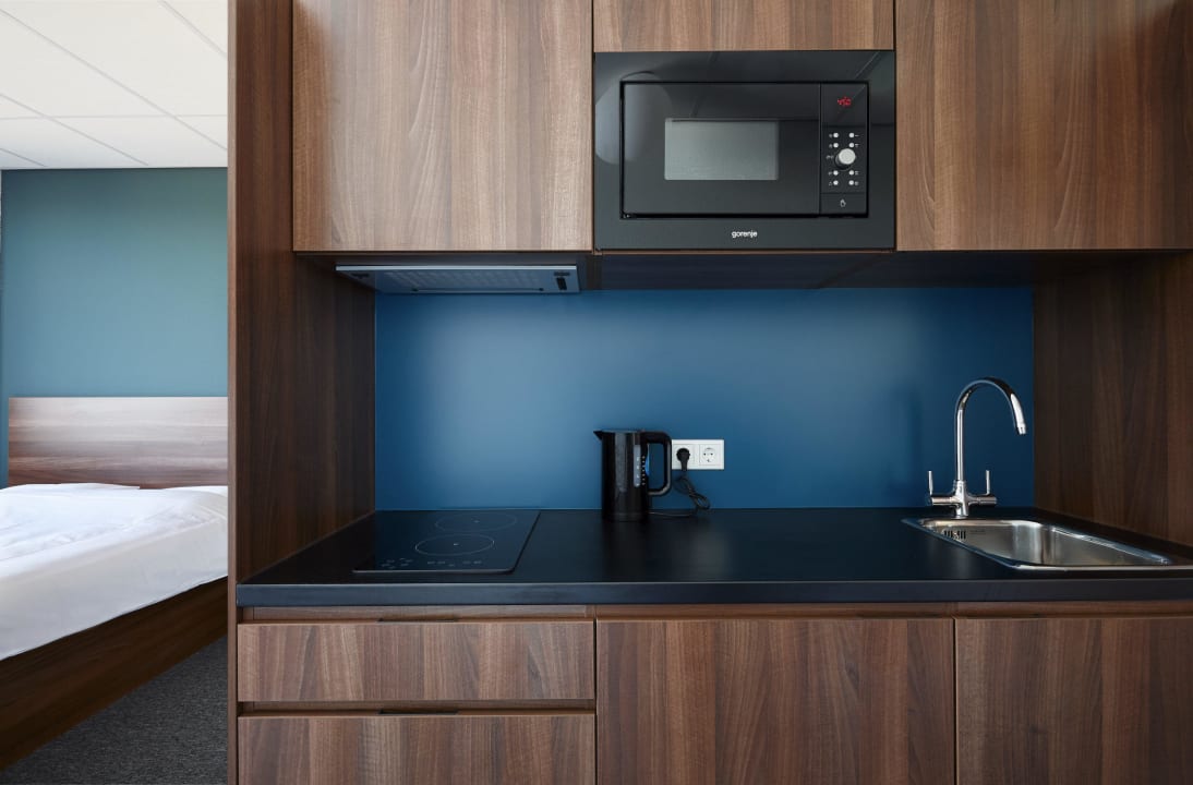 The Suite room with private kitchen The Social Hub Amsterdam West