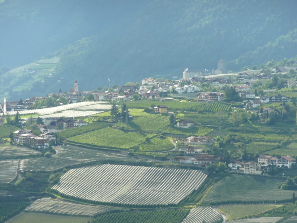 Ausblick vom Balkon Hotel Walder