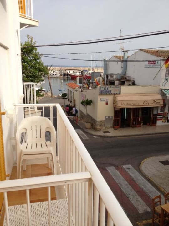 Ausblick auf den Hafen Hostal Cala Ratjada