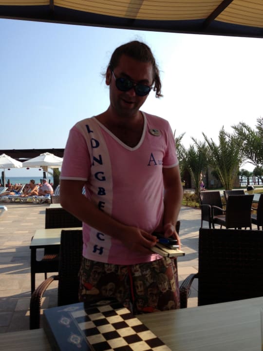 Animateur-Chef Sinan!  Long Beach Alanya