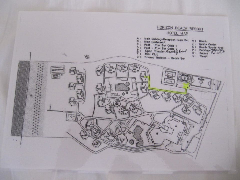 Hotelanlage mit Wohnblöcken Hotel Horizon Beach Resort