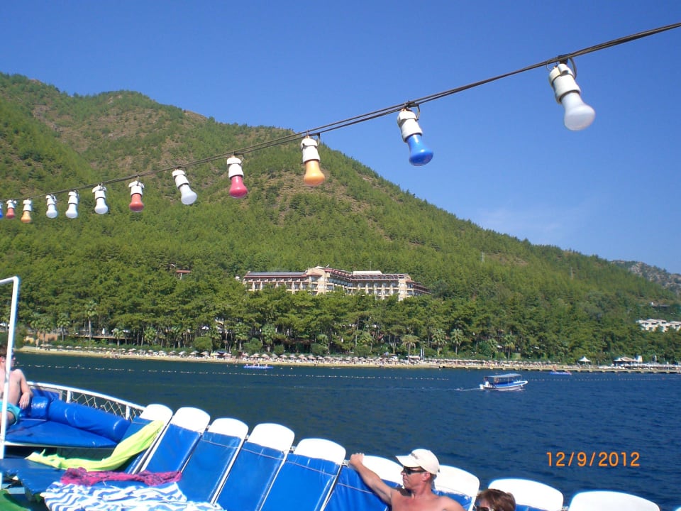 Vom Schiff auf das Hotel Labranda Mares Marmaris