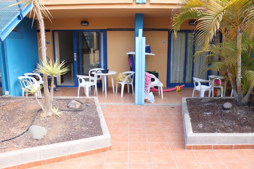 Terrasseneingang BLUESEA Jandia Luz