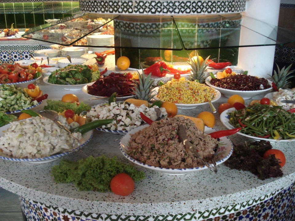 Buffetanischt  Seaside Hotel Sandy Beach
