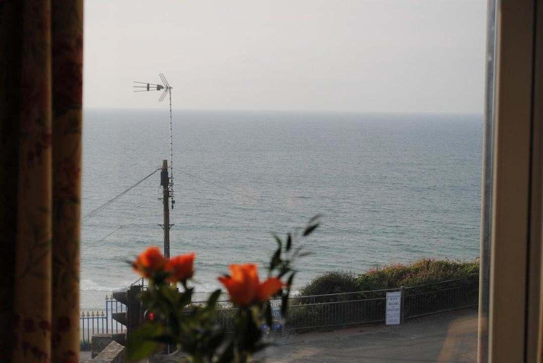 Schöner Meerblick aus dem Zimmer Hotel Bristol