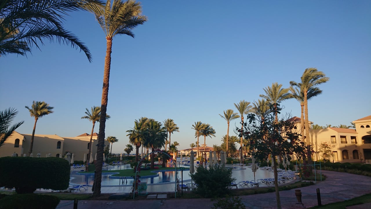 Gartenanlage Cleopatra Luxury Resort Makadi Bay