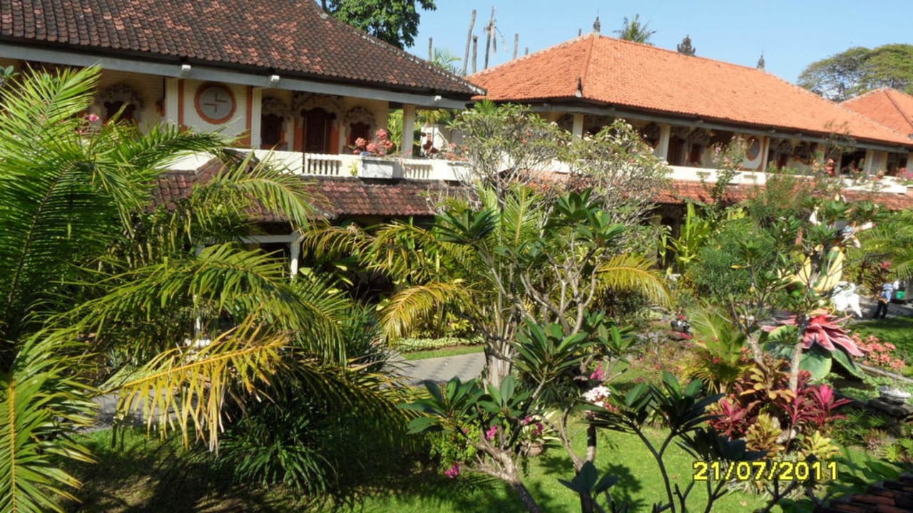 Blick aus dem Zimmer Villa Shanti Beach