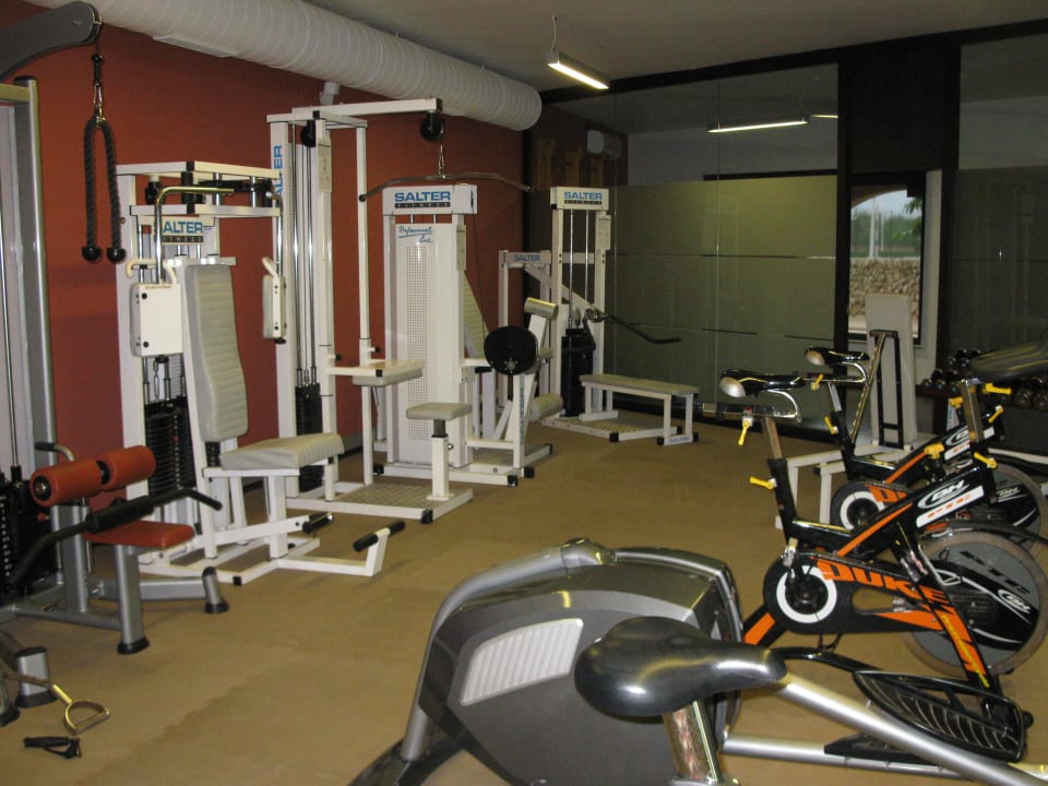 Der Fitnessraum Alua Illa de Menorca