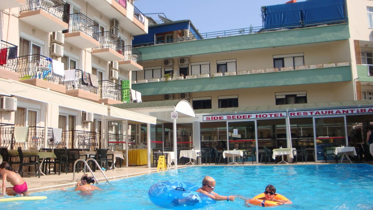 Basen, restauracja, hotel Saygili Beach Hotel