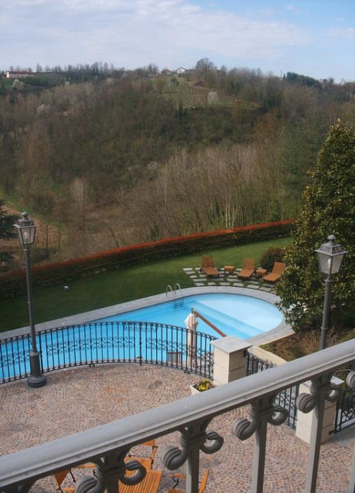 Blick vom Balkon Ristorante Albergo Ca' Vittoria