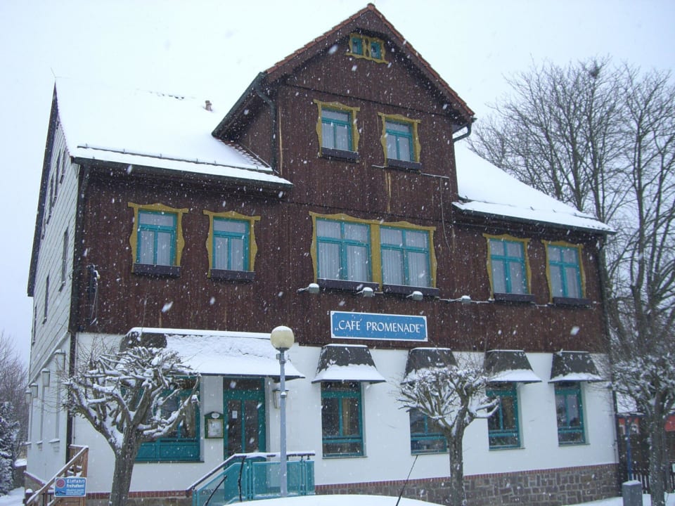 Haus Promenade Frontanasicht Landhotel Harz