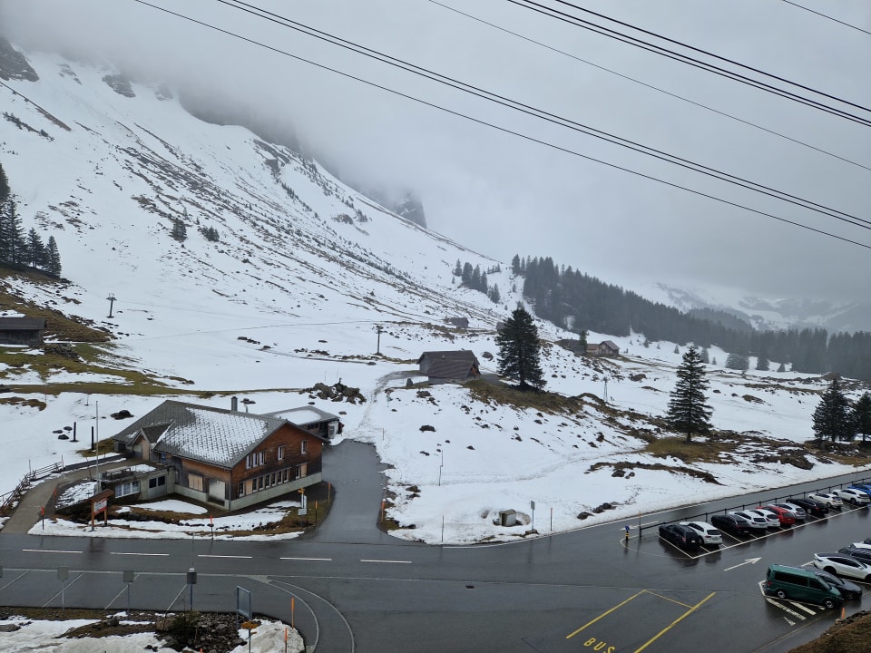 Ausblick Säntis - das Hotel
