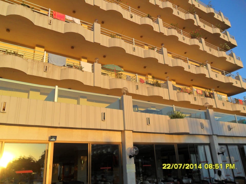 Untergang Poolseite Bei Juan Playa Blanca