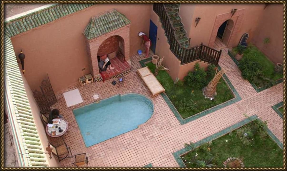 Klein aber gemütlich und sehr sauber Hotel Ryad Sauvage Noble