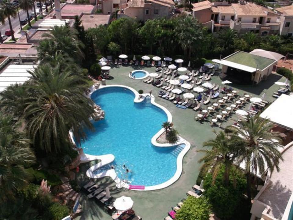 Blick auf Pool Welikehotel Marfil Playa
