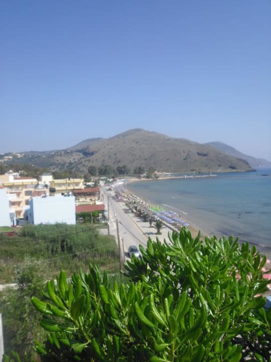 Ausblick von der Panoramabar richtung Restaurant Hotel Corissia Princess