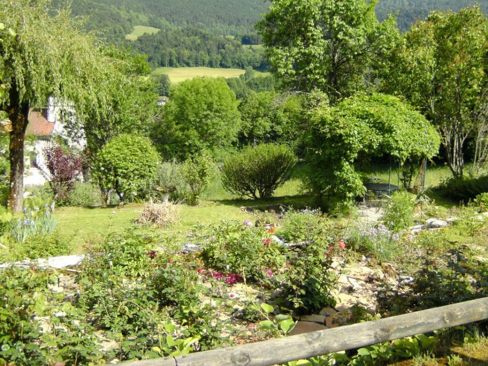 Garten am Hotel Hotel Taillard