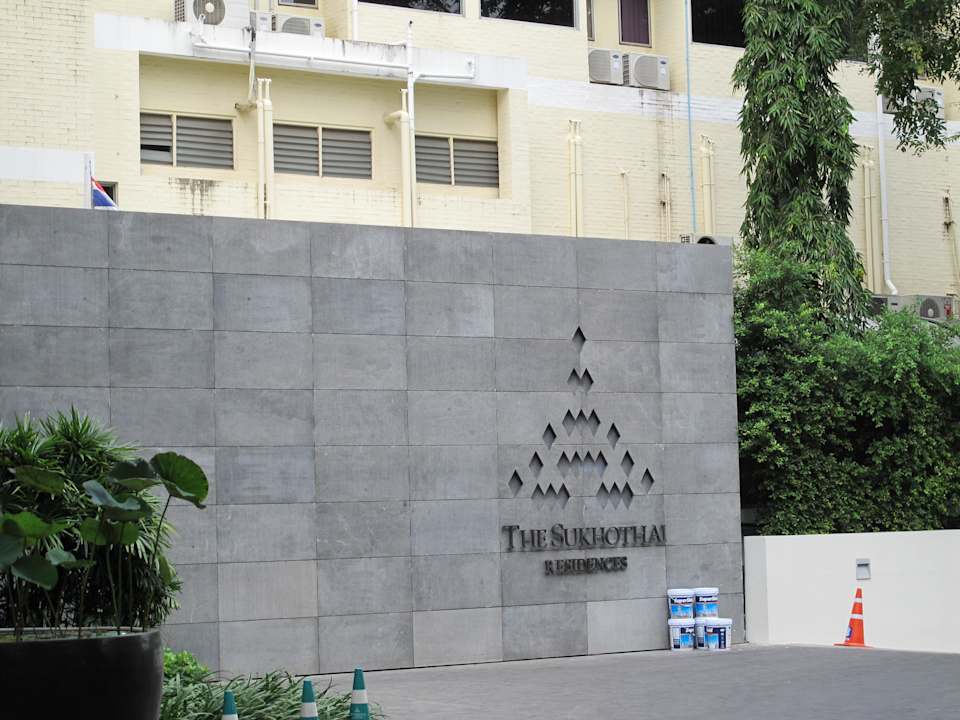 Zufahrt zum Hotel Hotel The Sukhothai Bangkok