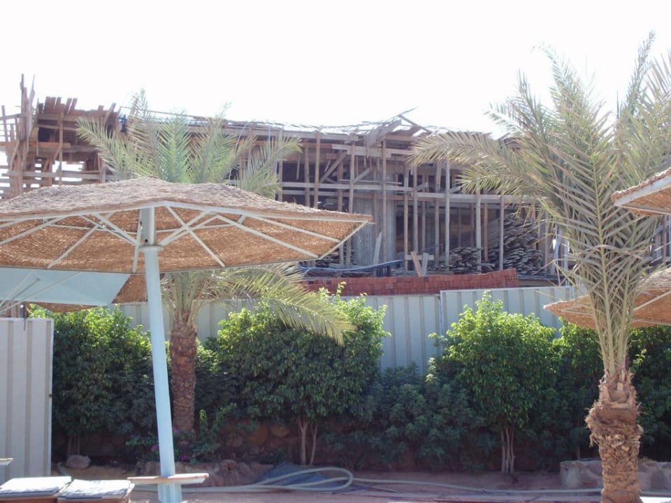 Baustelle am Strand Helnan Marina Sharm Hotel