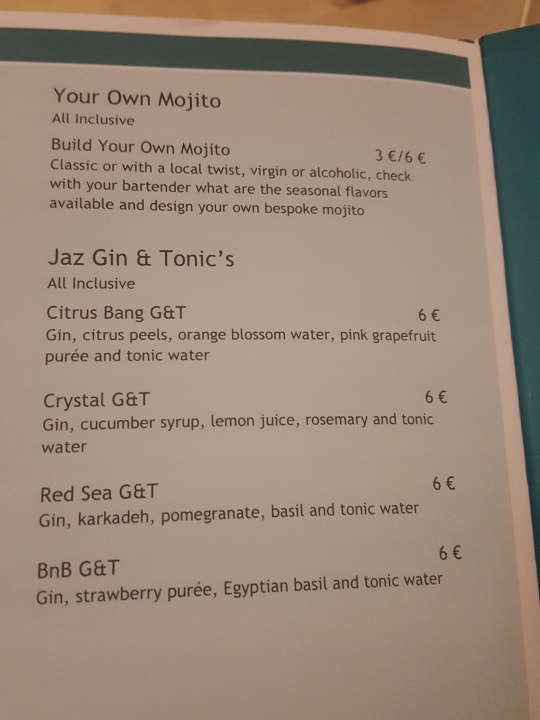 Gastro Hotel JAZ Makadi Star & Spa