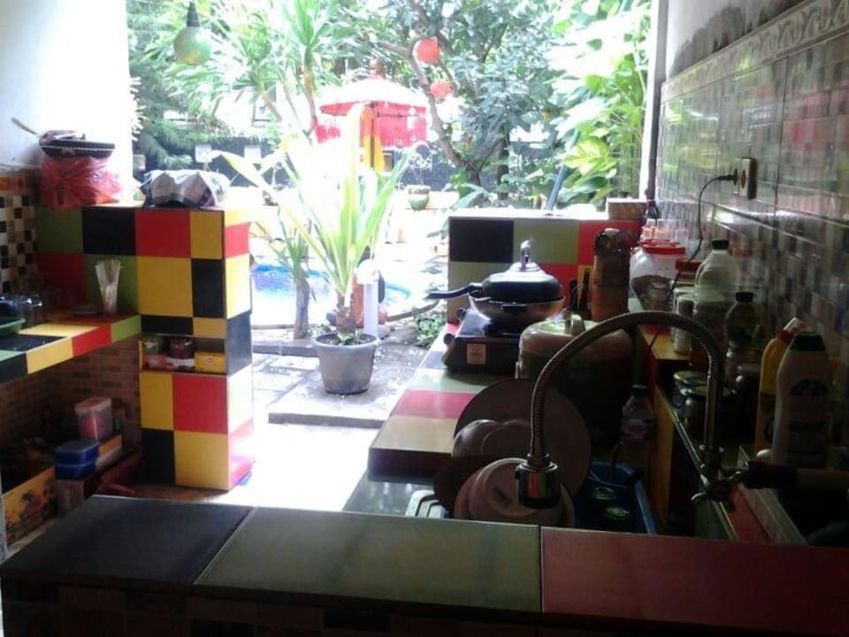 Eingangsbereich Hotel Kubu Pilatus Inn