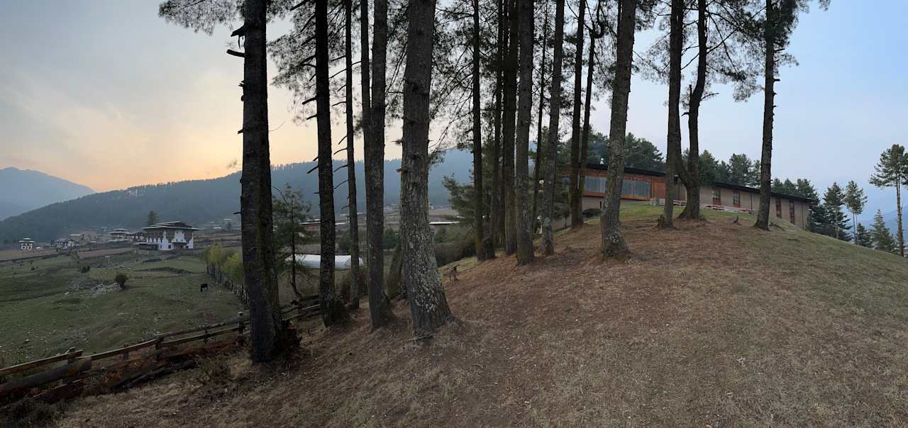 Gartenanlage Amankora Gangtey Lodge