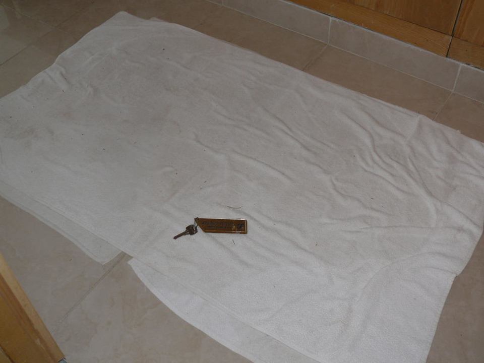 Man kann auch im Zimmer baden Mahdia Beach & Aquapark