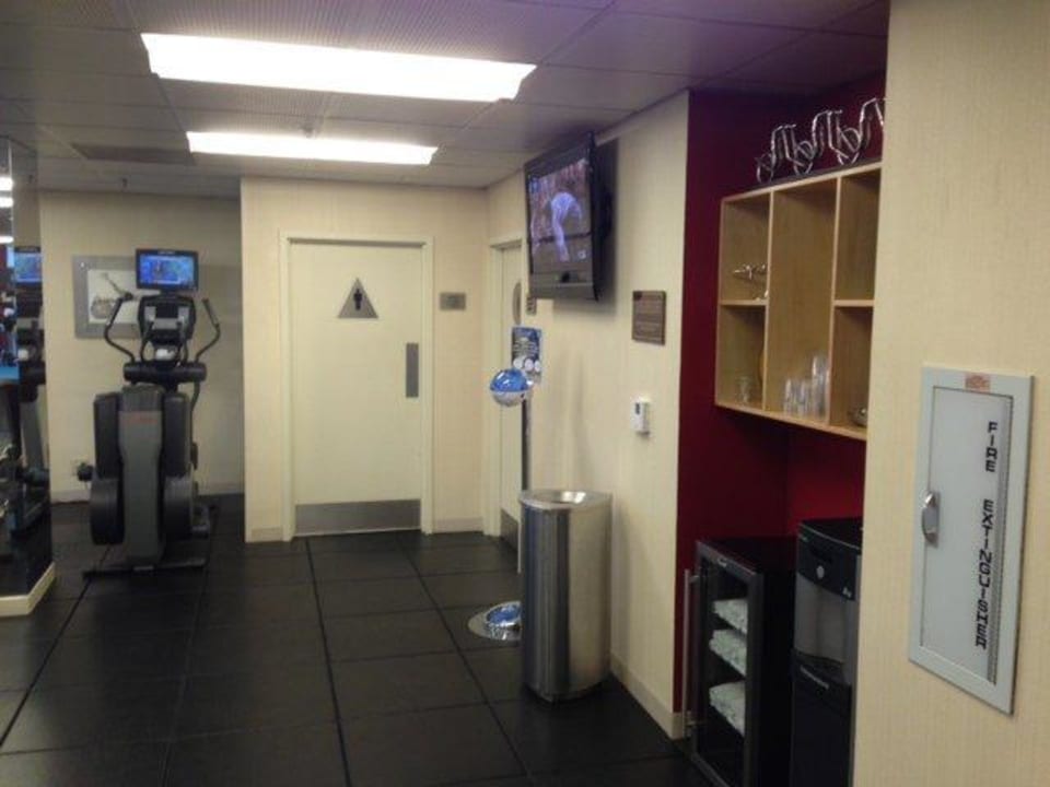 Fittnessraum Hotel Marriott San Francisco Airport Waterfront