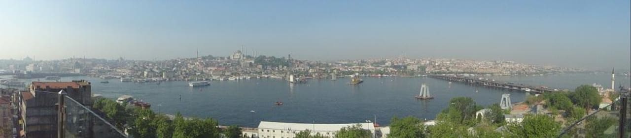 Ausblick Dachrestaurant Istanbul Golden City Hotel