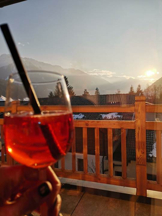 Ausblick Hotel Wolkensteinbär