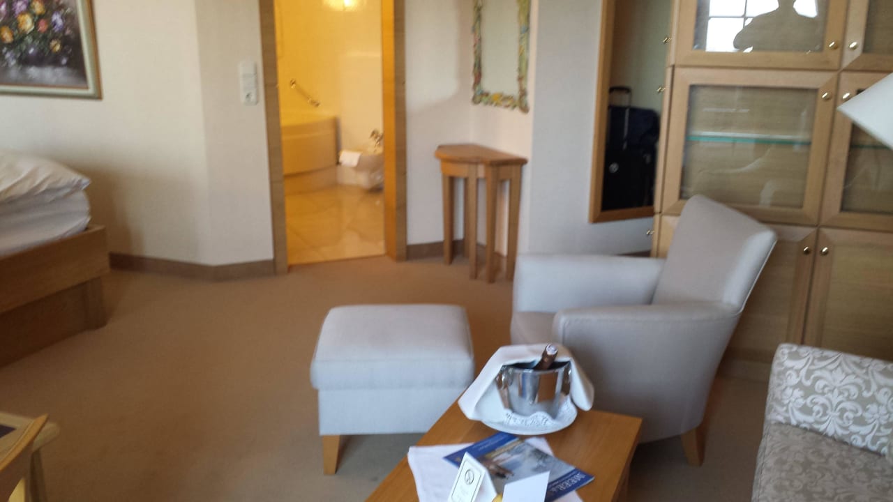 Sitzecke Romantik Hotel Jagdhaus Eiden am See