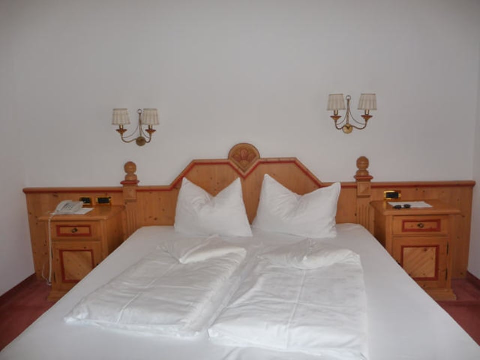 Doppelbett Hotel Almhof Call