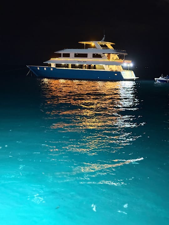 Ausblick Fiyavalhu Resort Maldives